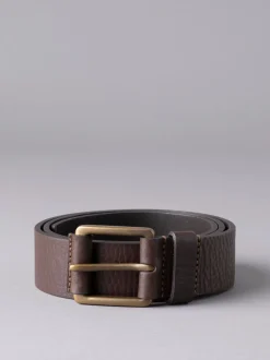 Riemen En Bretels|Lakeland Leather - Braithwaite Belt Bruin