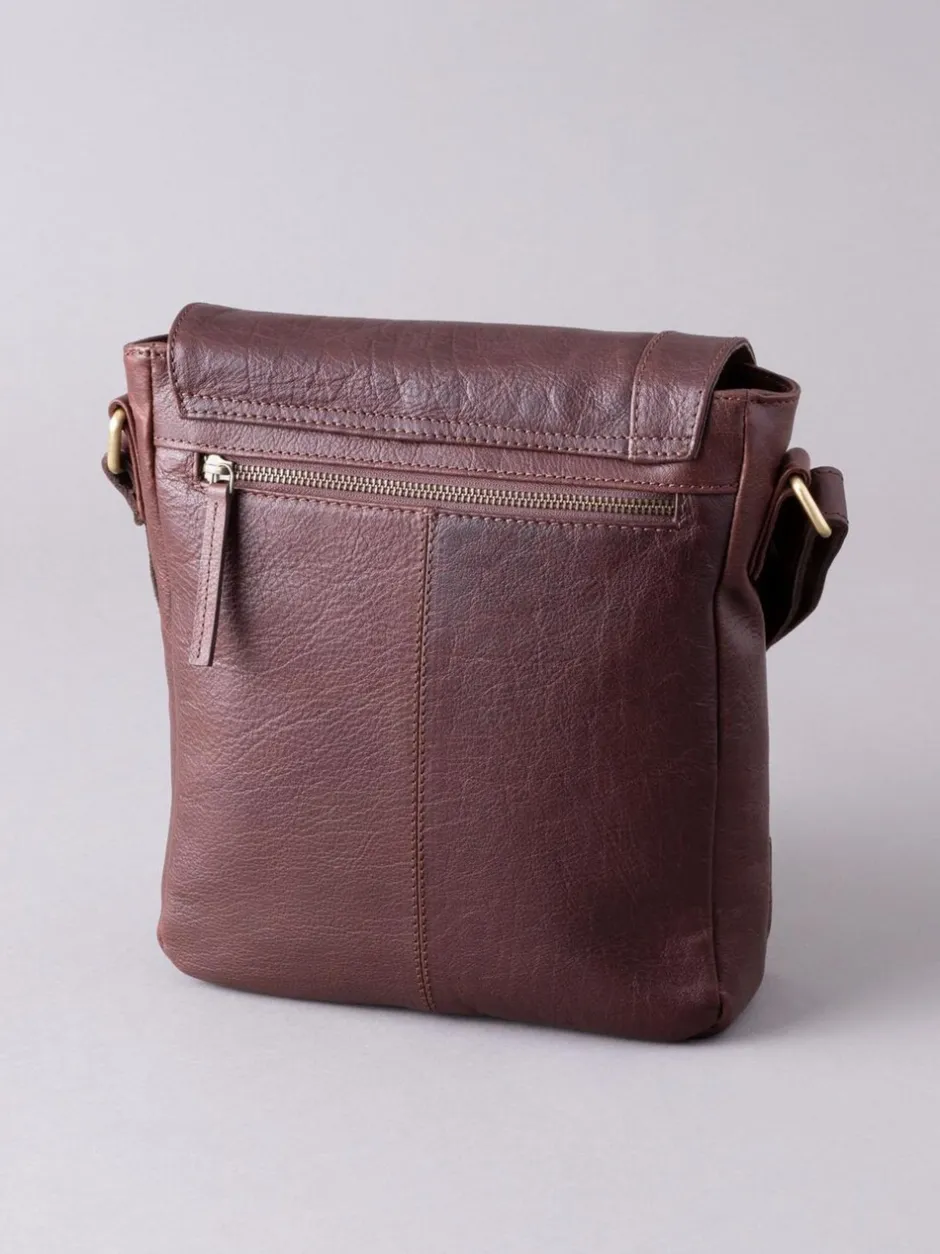 Tassen*Lakeland Leather - Keswick messenger bag, medium Bruin