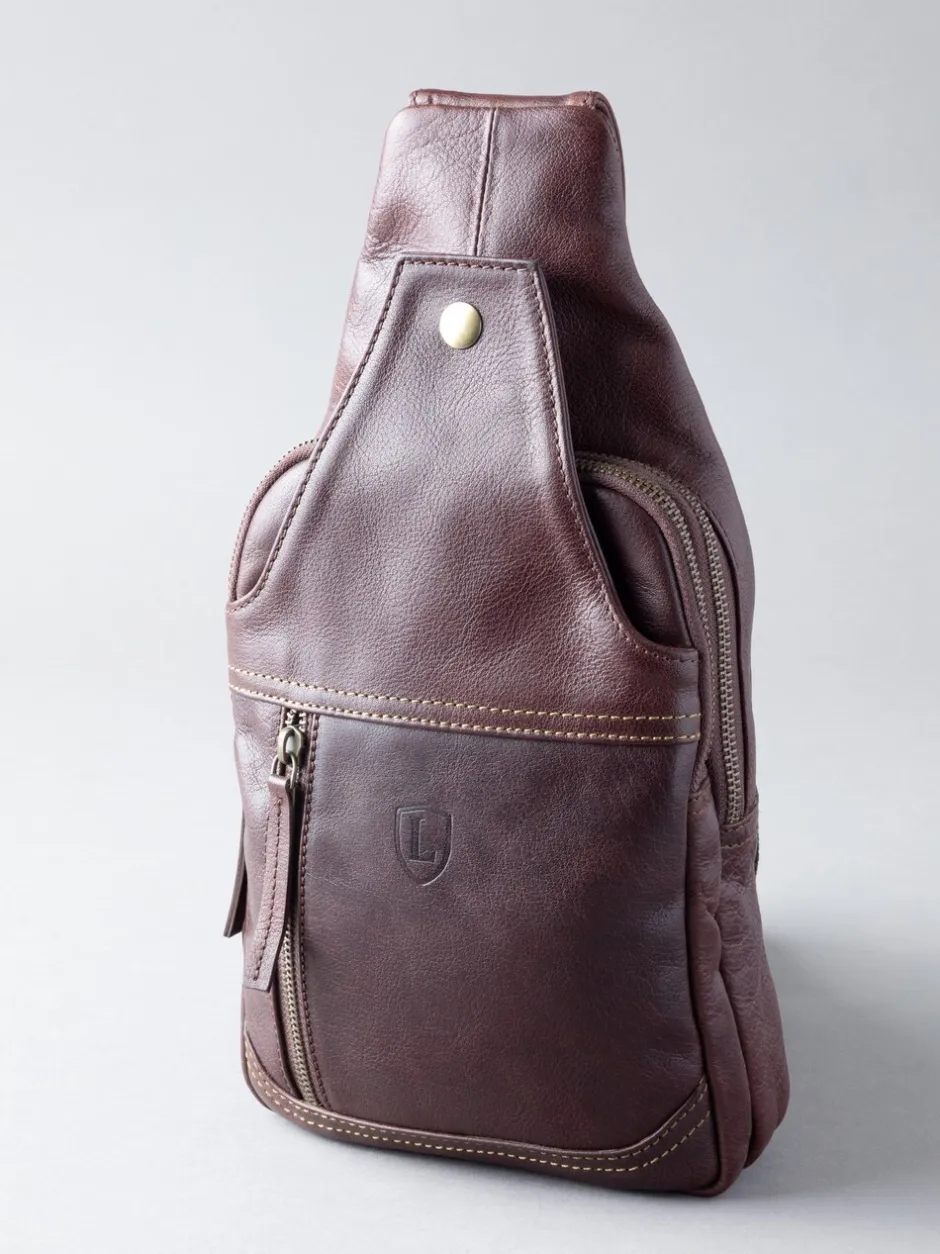 Tassen*Lakeland Leather - Keswick schoudertas Bruin