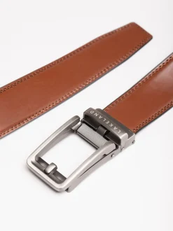 Riemen En Bretels*Lakeland Leather - Rigg Ratchet Belt Bruin