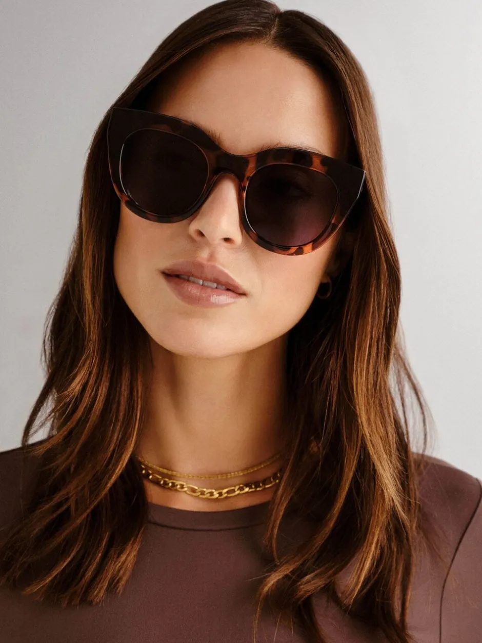 Zonnebril*Le Specs - Air Heart Sunglasses Bruin