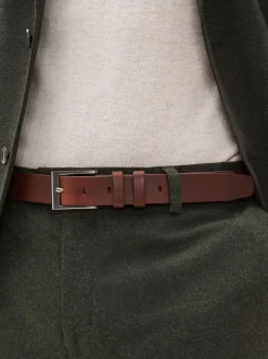 Riemen En Bretels|Next Bruin - Leren riem
