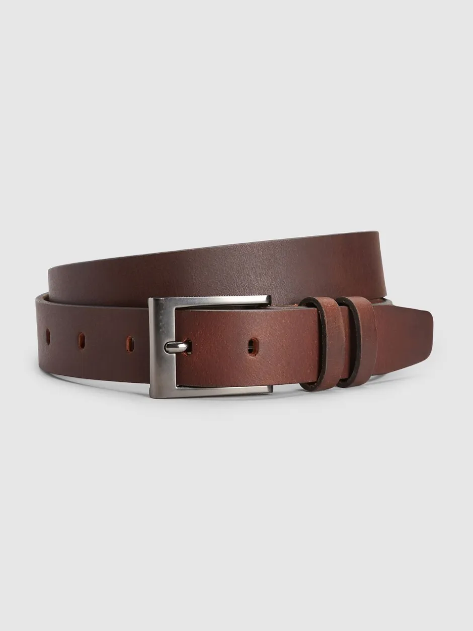 Riemen En Bretels|Next Bruin - Leren riem