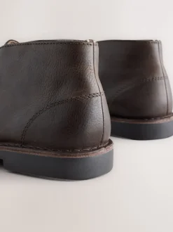 Boots|Next - Leren schoen Bruin