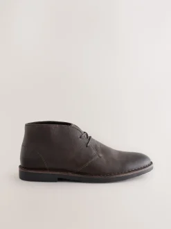 Boots|Next - Leren schoen Bruin