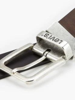 Riemen En Bretels|Levi's Bruin - ® aan twee kanten draagbare riem