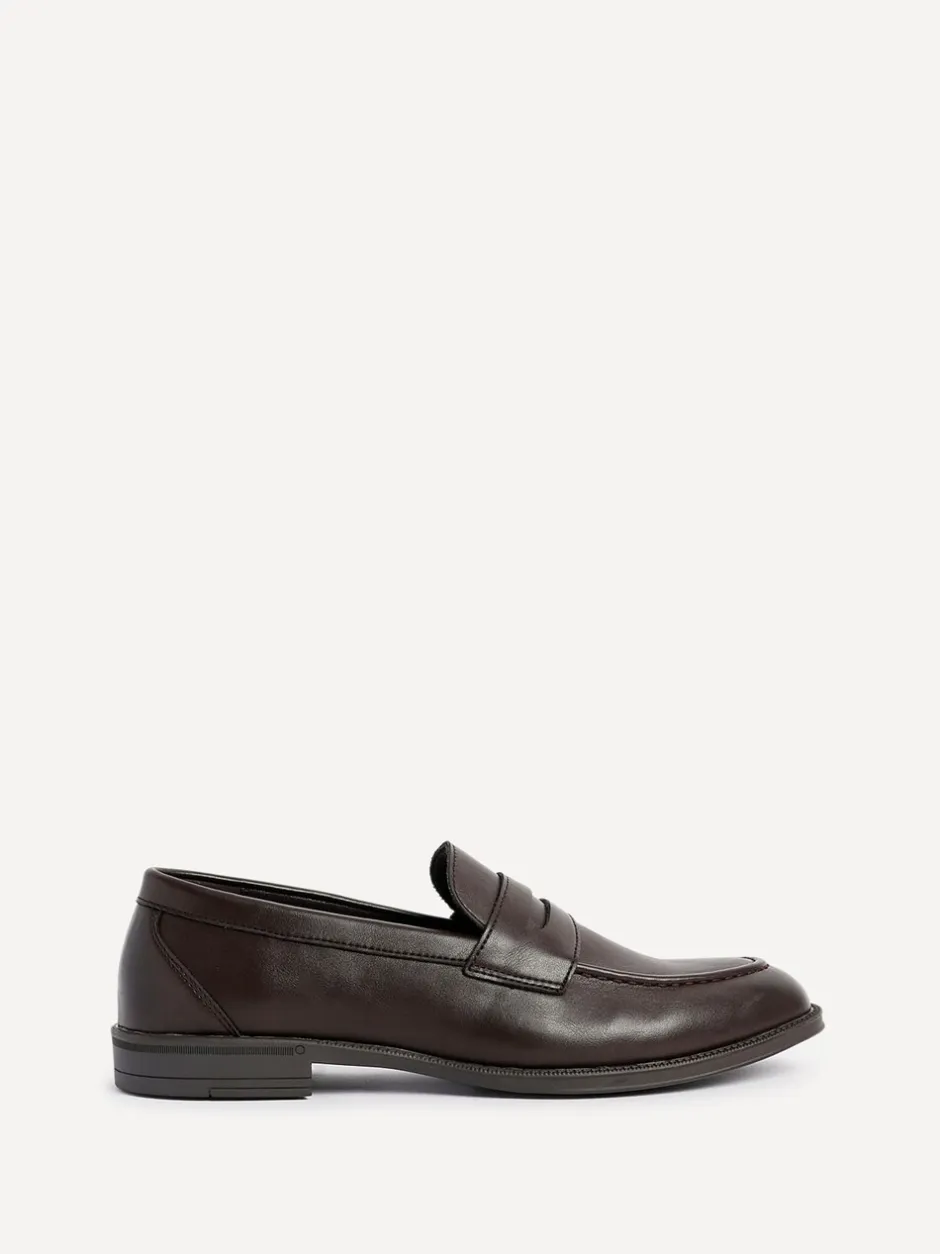 Schoenen*Linzi - Aurelio Penny Loafers Bruin