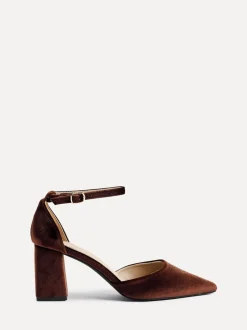 Schoenen Met Hakken|Linzi - Glam Classic Pointed Court Heels Bruin