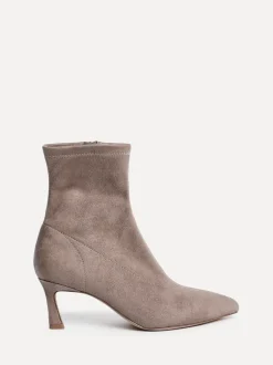 Boots|Linzi - Upgrade Kitten Heel Ankle Boots Bruin