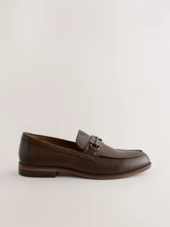 Formele Schoenen|Next - Loafers van lusjesstof Bruin