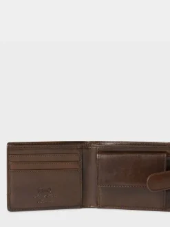 Portemonnees|Osprey London - - The London e leren portemonnee Bruin