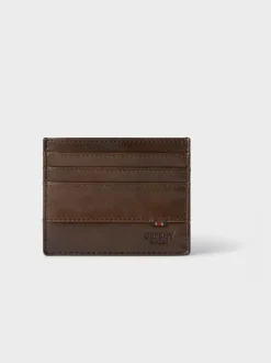 Portemonnees*Osprey London - The London Leather Card Pouch Bruin