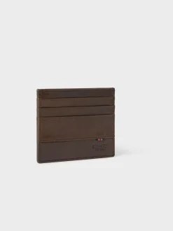 Portemonnees*Osprey London - The London Leather Card Pouch Bruin
