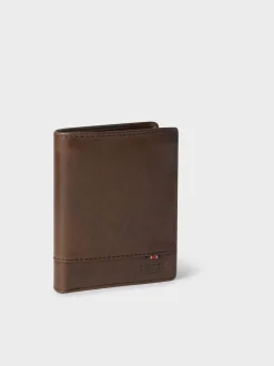 Portemonnees*Osprey London - The London Leather Wallet with Coin Pocket Bruin