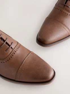 Schoenen|Formele Schoenen|Next - Oxford-schoenen met neusstuk Bruin