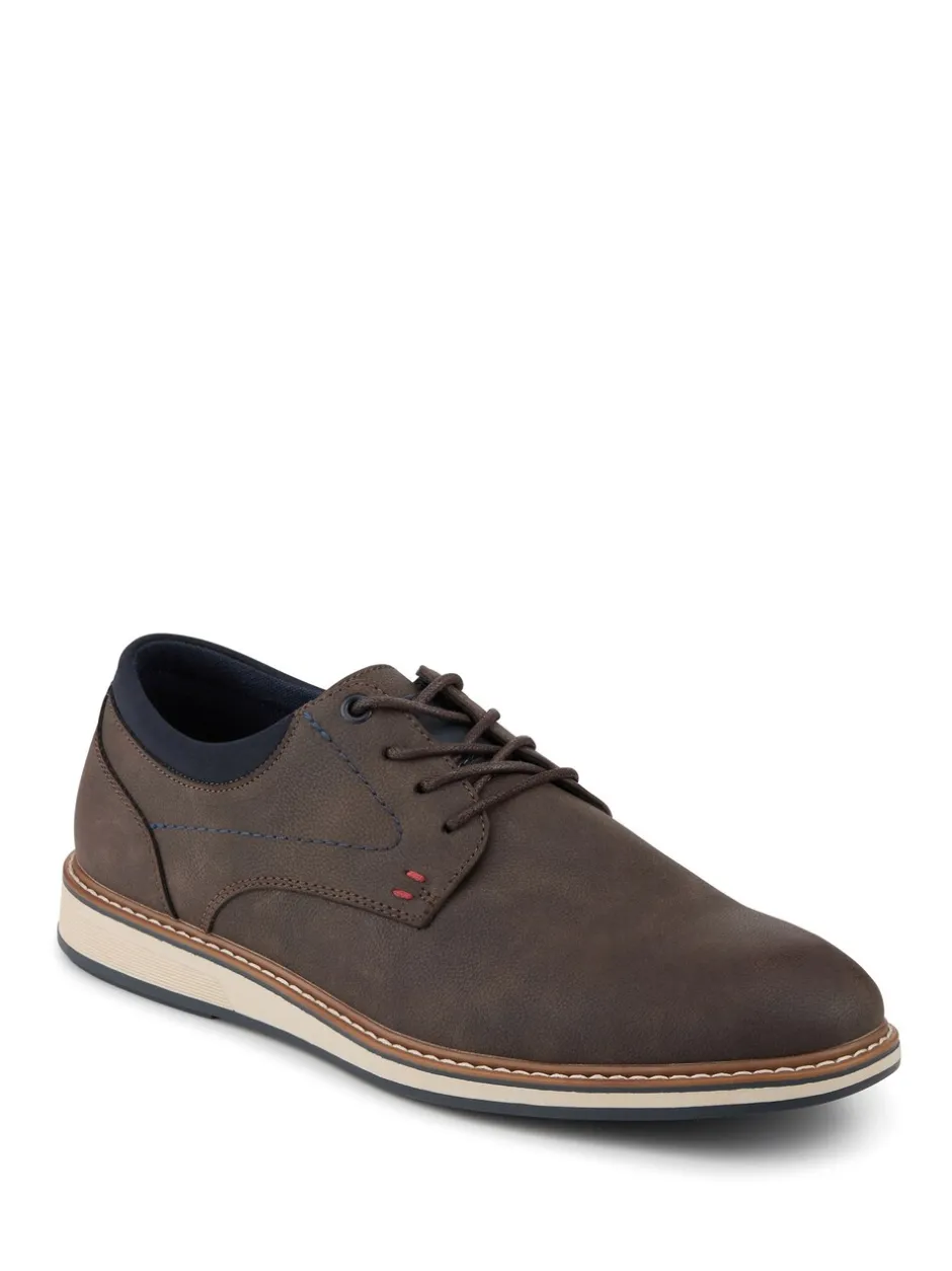 Schoenen*Pavers - Casual Cushioned Lace Up Shoes Bruin