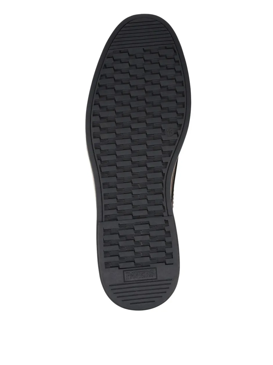 Schoenen*Pavers - Casual Cushioned Lace Up Shoes Bruin
