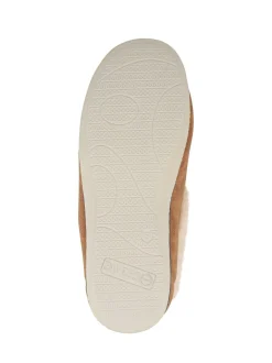 Ruimvallend En Extraruimvallend|Pantoffels*Pavers - Wide Fit Memory Foam Cosy Slippers Bruin