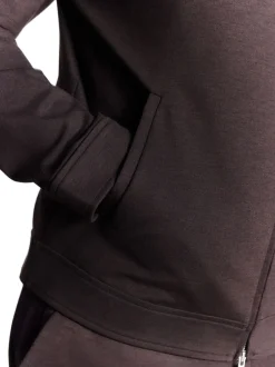 Blazers En Business-Jasjes|Next - Premium slimme opstaande kraag met rits en wol Bruin