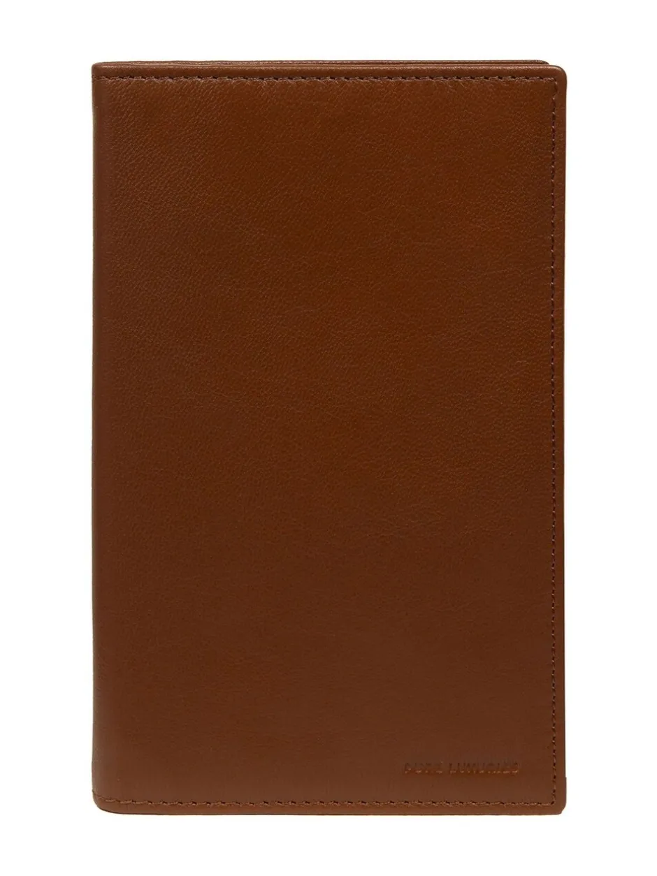 Portemonnees*Pure Luxuries London - 'George' Leather Card Holder Bruin