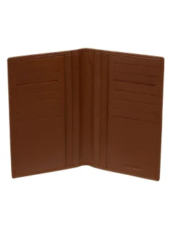 Portemonnees*Pure Luxuries London - 'George' Leather Card Holder Bruin