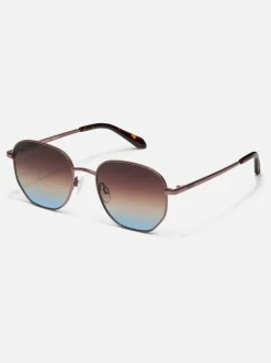 Zonnebril|QUAY - Big Time Polarised Sunglasses Bruin