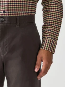 Broeken En Chino's|Next Bruin - Relaxed fit - Stretchy chino