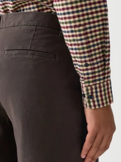Broeken En Chino's|Next Bruin - Relaxed fit - Stretchy chino