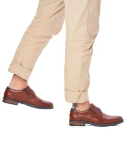 Schoenen*Rieker - veterschoenen voor heren Bruin