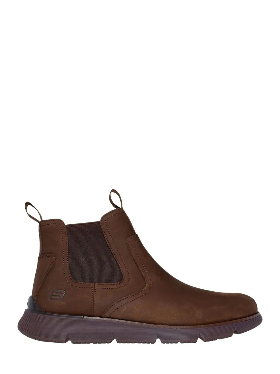 Boots|Skechers - Augustino herenlaars Bruin