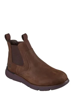 Boots|Skechers - Augustino herenlaars Bruin