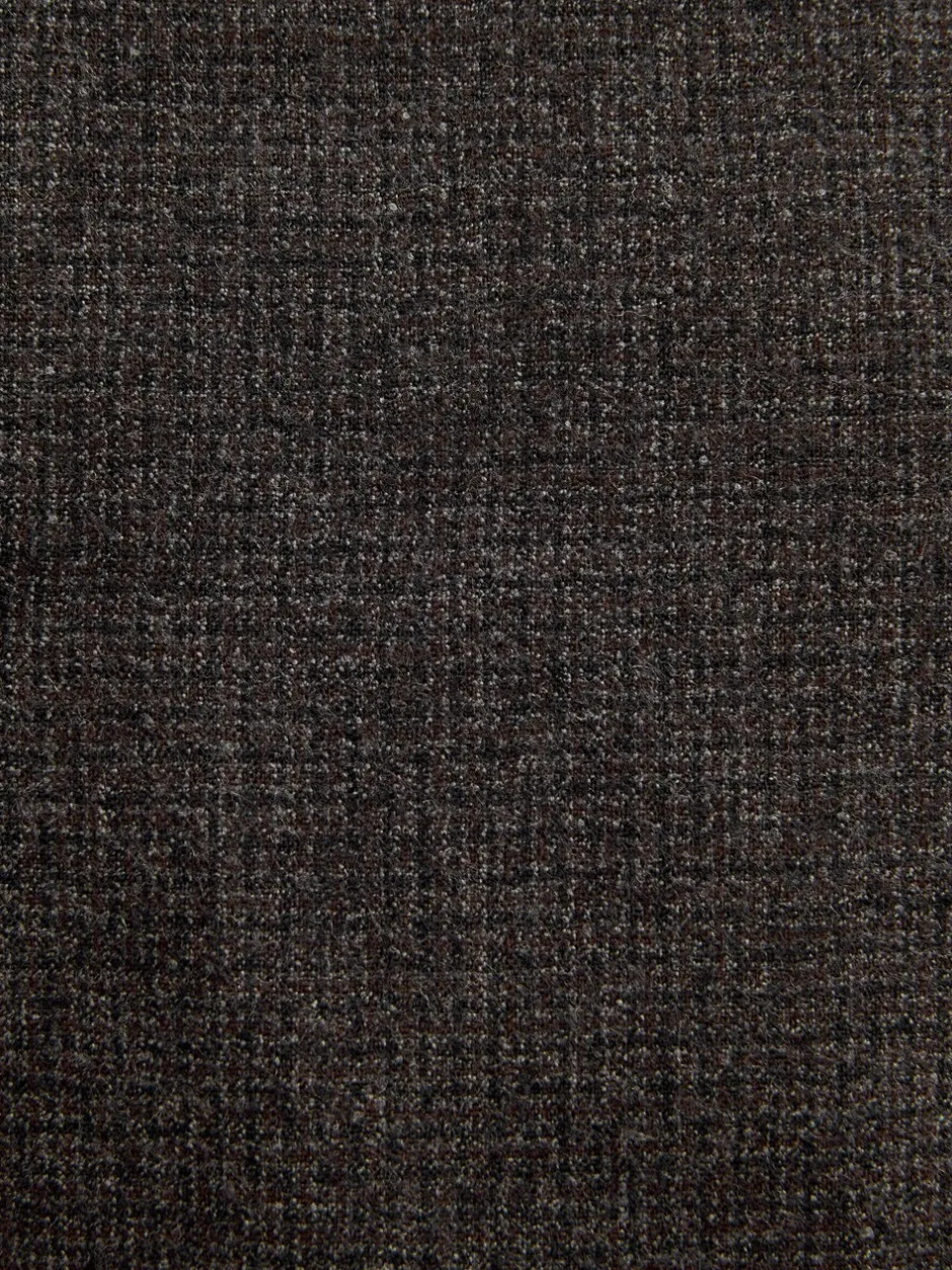 Pakken*Next Bruin - Slim Fit Signature Cerruti Italian Wool Puppytooth Suit Jacket