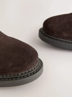 Boots|Next - Smart Suede Chukka Boots Bruin