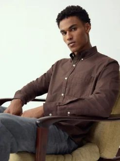 Shirts*Next Bruin - Soft Touch Oxford Long Sleeve Shirt