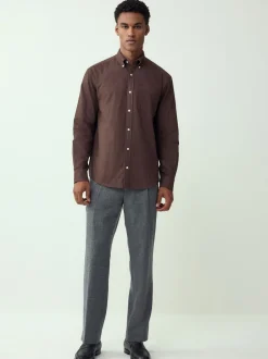 Shirts*Next Bruin - Soft Touch Oxford Long Sleeve Shirt