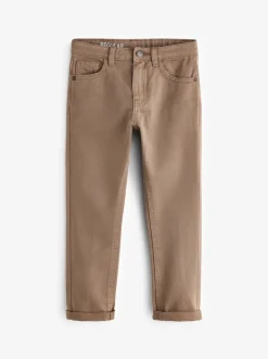 Jeans|Next Bruin - Stretchjeans (3-17jr)