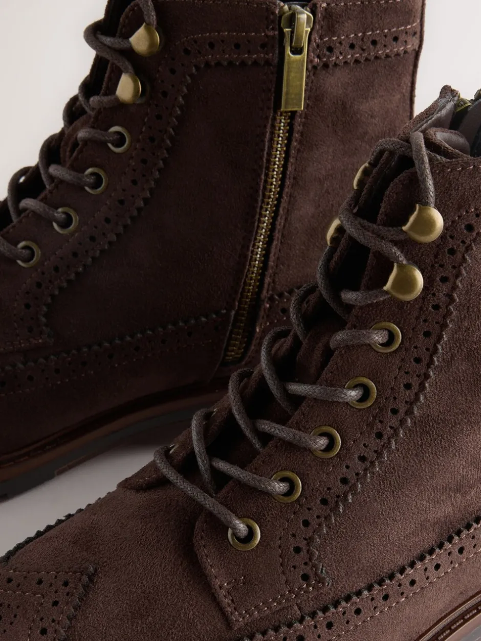Boots*Next Bruin - Tall Brogue Boots