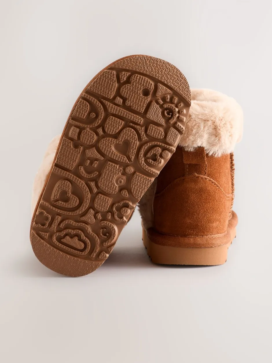 Boots*Next - Tall Suede Pull On Boots Bruin