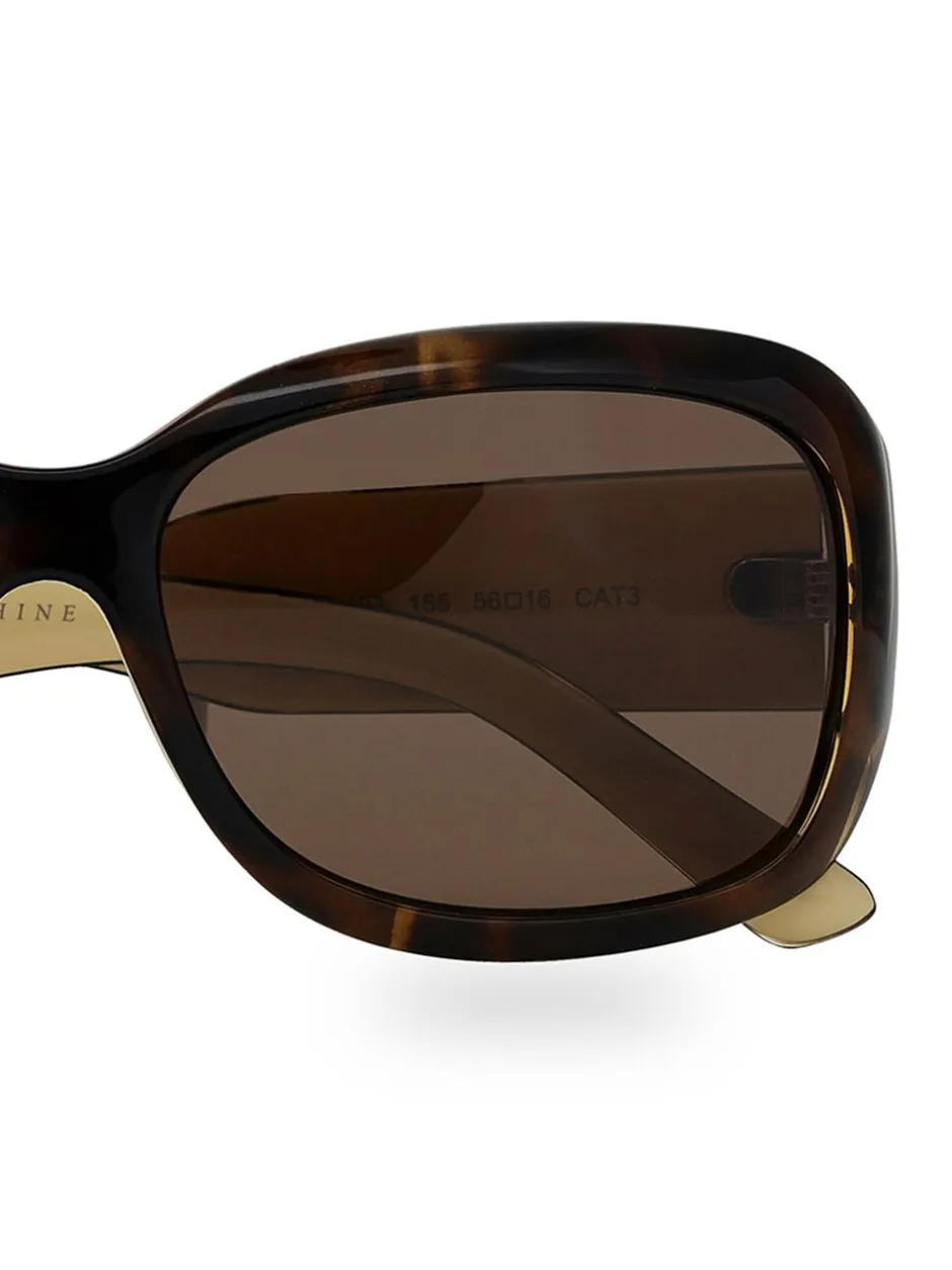 Zonnebril|Ted Baker - Tortoiseshell Charlotte zonnebril Bruin