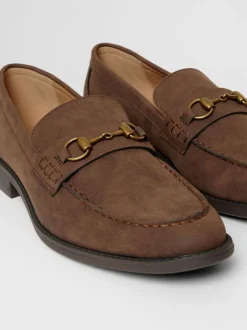 Schoenen|Formele Schoenen|Threadbare - Snaffle Loafers Bruin