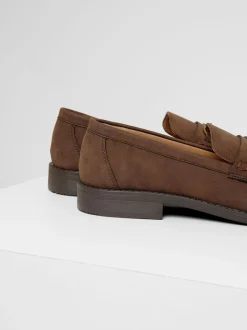 Schoenen|Formele Schoenen|Threadbare - Snaffle Loafers Bruin