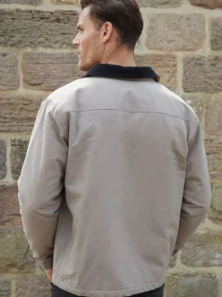 Jassen En Jacks|Threadbare - Twill Lichtgewicht Jack Bruin