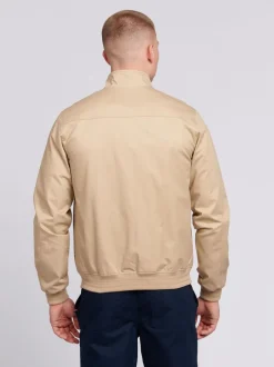 Jassen En Jacks*U.S. Polo Assn - . Mens 100% Cotton Twill Harrington Jacket Bruin