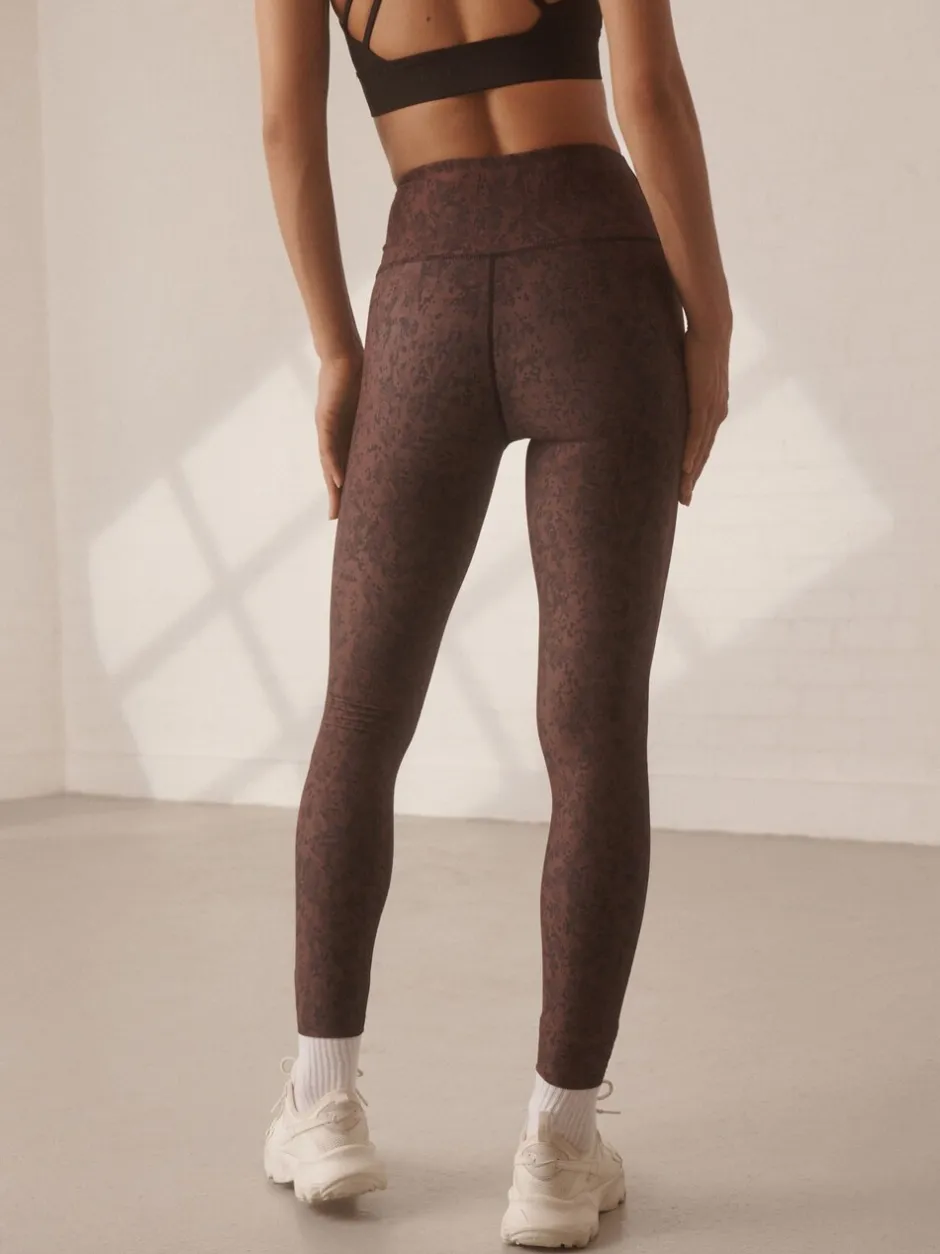 Sportkleding|Leggings En Joggingbroeken*Next - Balance sport yogalegging Bruin met abstracte print