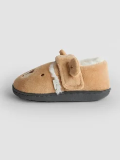Pantoffels|Pantoffels|Jojo Maman Bébé Bruin met beer - Slipper Shoe