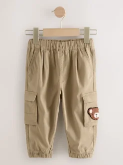 Broeken En Chino's*Next - Cargobroek (3 mnd-7 jr) Bruin met bruine beer