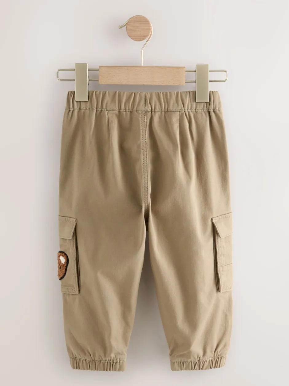 Broeken En Chino's*Next - Cargobroek (3 mnd-7 jr) Bruin met bruine beer