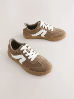 Sneakers*Next Bruin suède - Retro sneakers