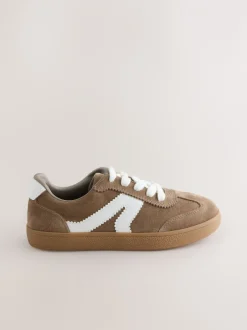 Sneakers*Next Bruin suède - Retro sneakers
