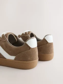 Sneakers*Next Bruin suède - Retro sneakers
